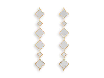 Juego de espejos decorativos Harriswood (juego de 2)