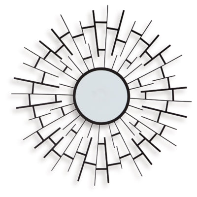 Garrenworth Accent Mirror - Black