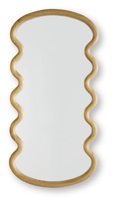 Serendis Accent Mirror - Brown