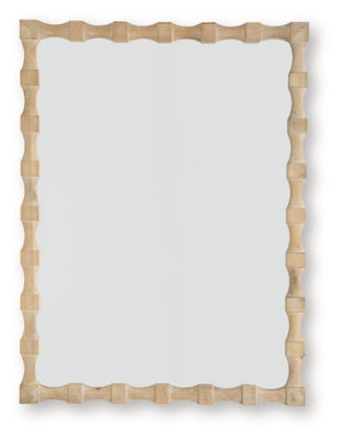 Acelmore Accent Mirror - Light Brown