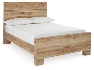 Hyanna Full Panel Bed - Tan Brown