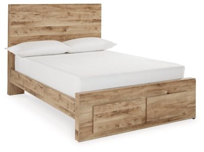 Hyanna Full Panel Storage Bed - Tan Brown