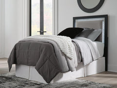 Raechalla Twin Upholstered Panel Headboard