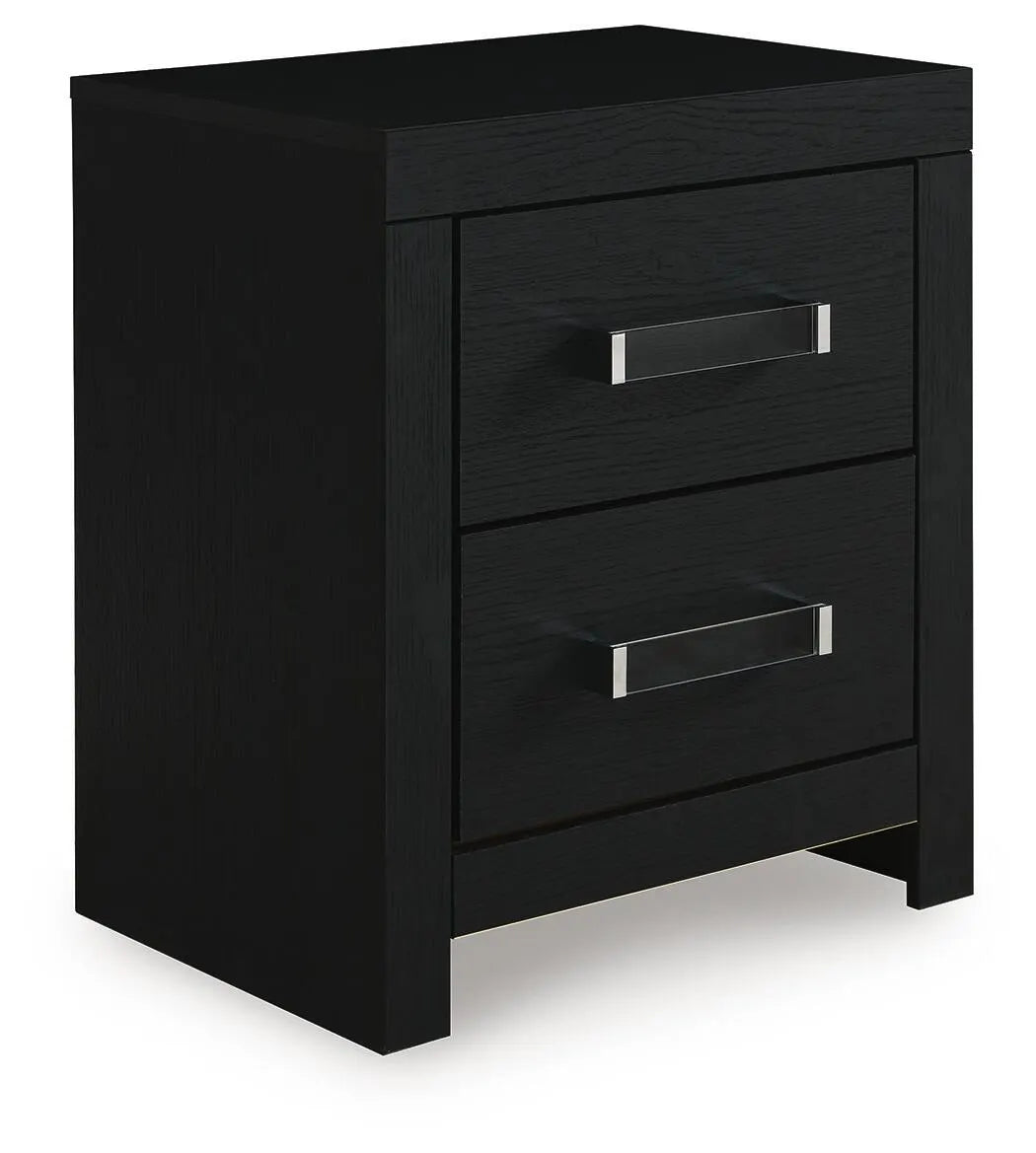Raechalla Nightstand - Black