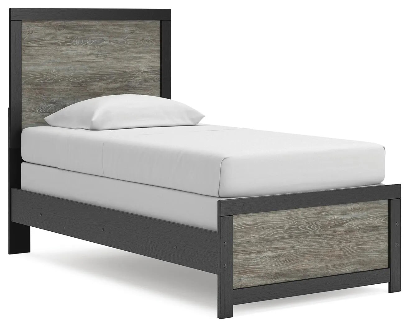 Cama doble con paneles Jonnifer