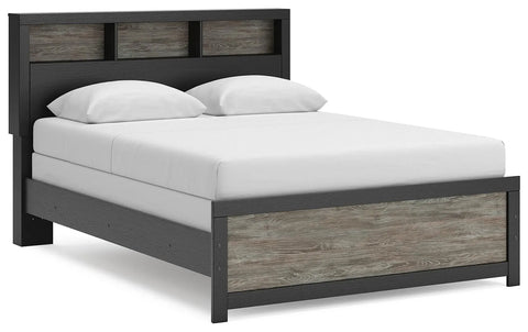 Cama Jonnifer Queen con estantería