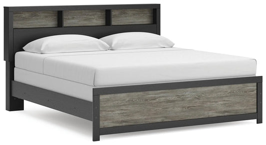 Cama con estantería Jonnifer King