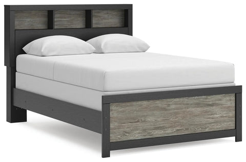 Cama con estantería completa Jonnifer
