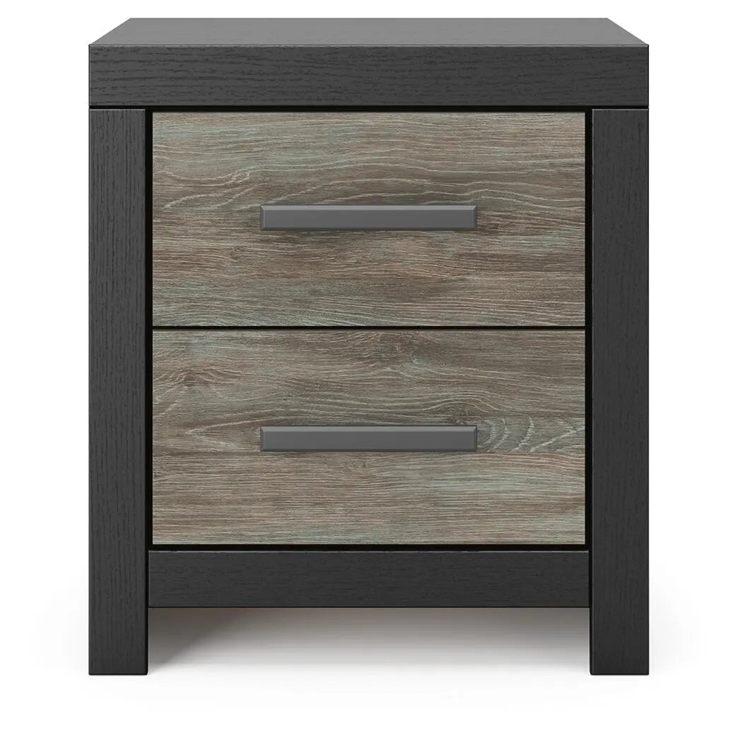 Jonnifer Nightstand - Black/Gray