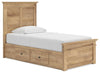 Fenderport Twin Panel Storage Bed
