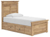 Fenderport Twin Panel Storage Bed