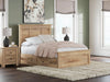 Cama de almacenamiento con panel completo Fenderport