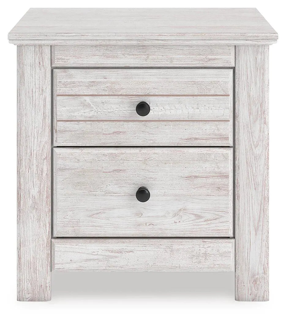Fenderport Nightstand - Whitewash