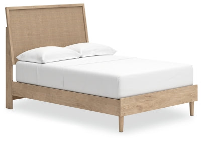 Cielden Full Panel Bed - Two-tone