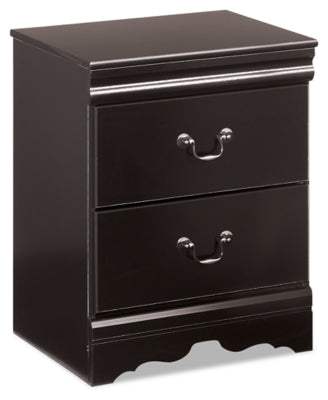 Huey Vineyard Nightstand - Black
