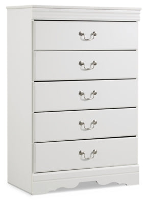 Anarasia Chest of Drawers - White