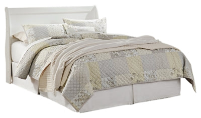 Anarasia Queen Sleigh Headboard - White