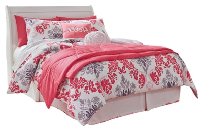 Anarasia Full Sleigh Headboard - White