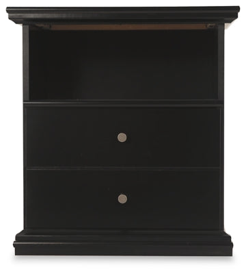 Maribel Nightstand - Black