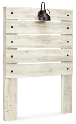 Cambeck Twin Panel Headboard - Whitewash