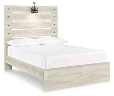 Cambeck Full Panel Bed - Whitewash