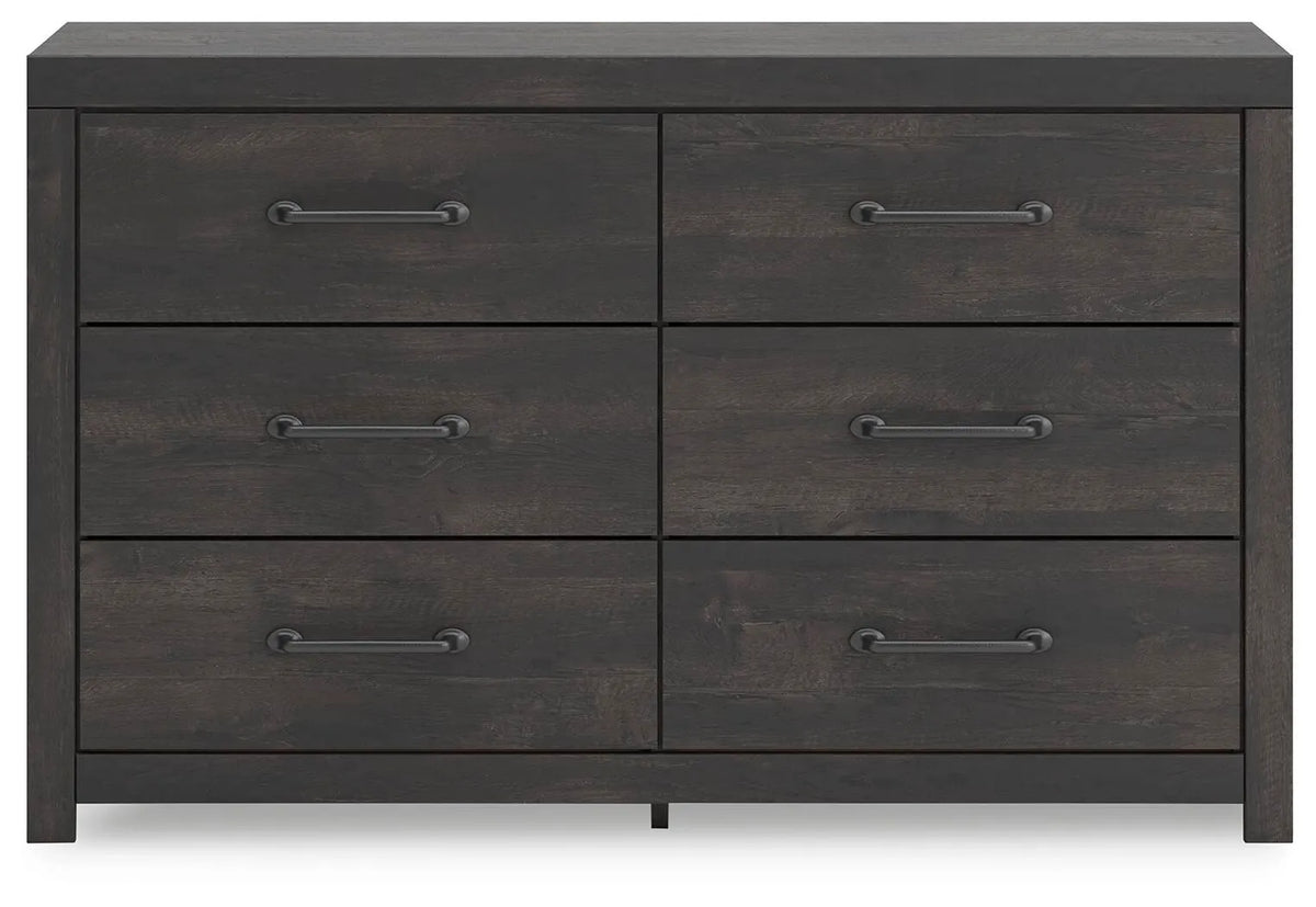 Delmorta Dresser - Dark Gray