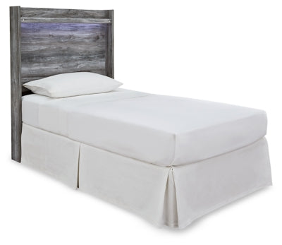 Cabecera de dos paneles Baystorm - Gris