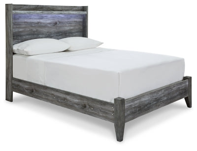 Baystorm Full Panel Bed - Gray