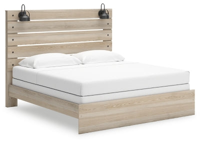 Cama Senbry King con paneles