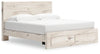 Cama con almacenamiento Lawroy King Panel