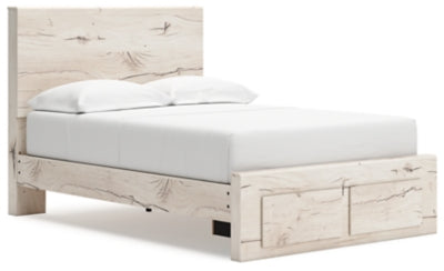 Cama con almacenamiento Lawroy de panel completo