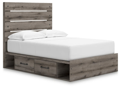 Cama completa con paneles y almacenamiento Urbanoore