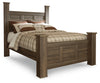 Cama con dosel tamaño queen de Juararo