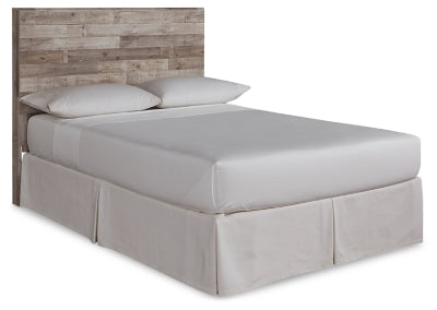 Effie Full Panel Headboard - Whitewash