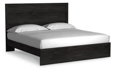 Cama con paneles Belachime King - Carbón