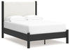 Cama Cadmori con paneles tapizados