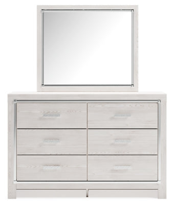 Altyra Dresser and Mirror - White