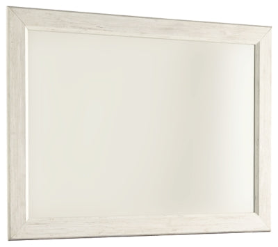 Willowton Bedroom Mirror - Whitewash