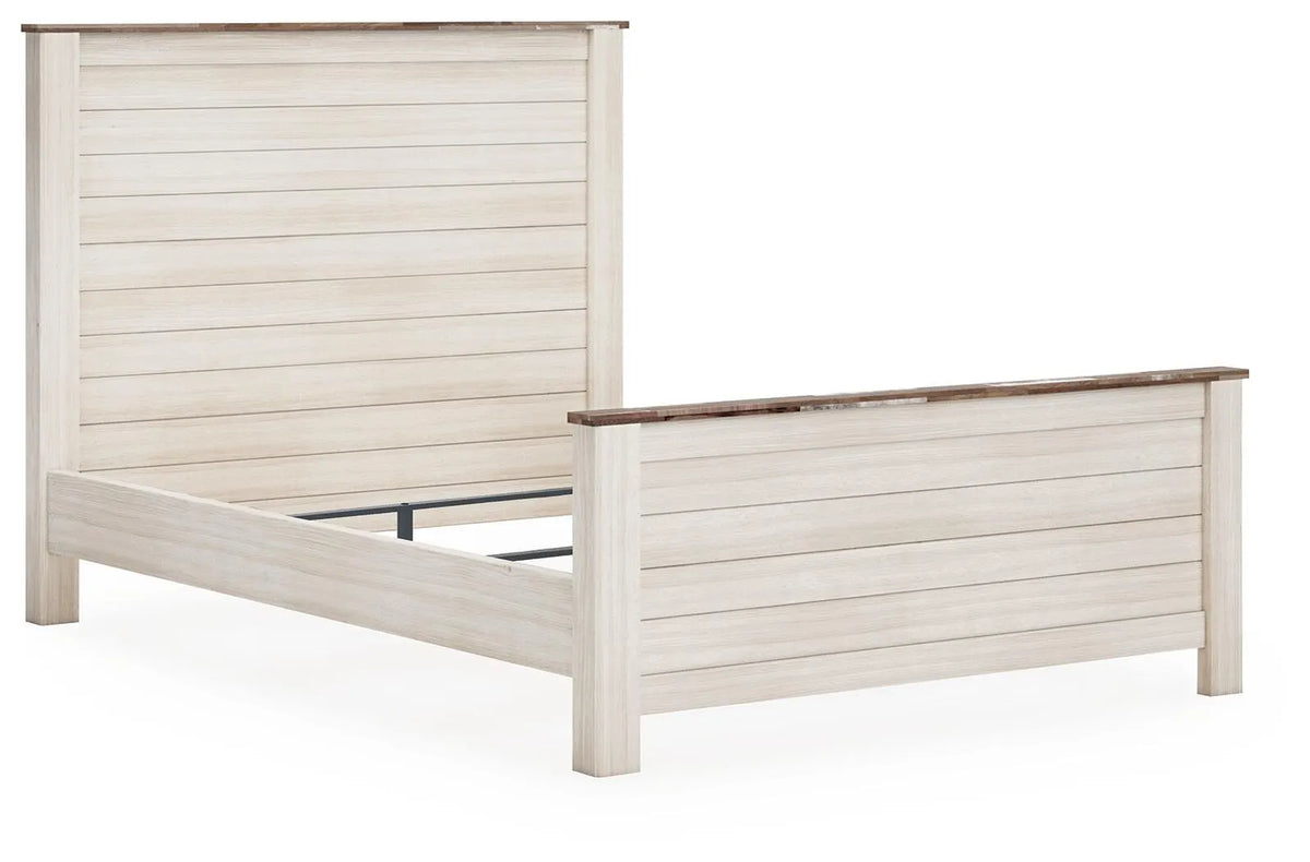 Cama Willowton Queen con paneles - Encalar