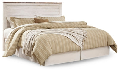 Willowton King/California King Panel Headboard - Whitewash