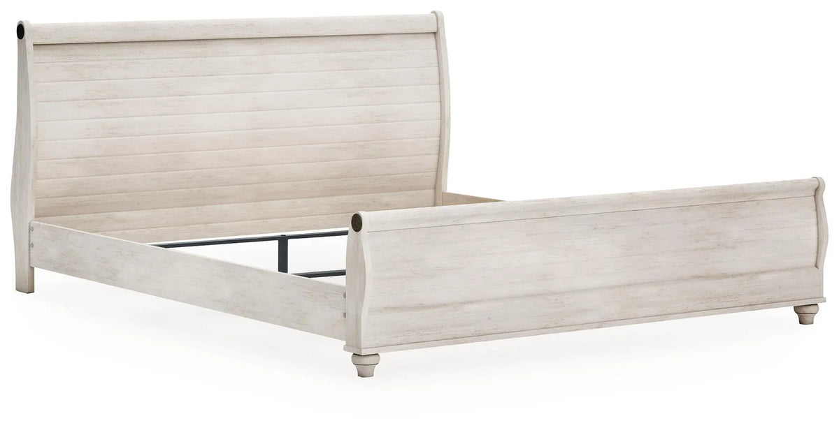Cama tipo trineo Willowton Queen - Encalar