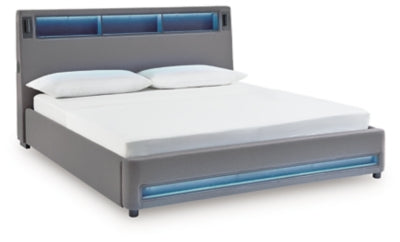 Cama tapizada Cayberry King