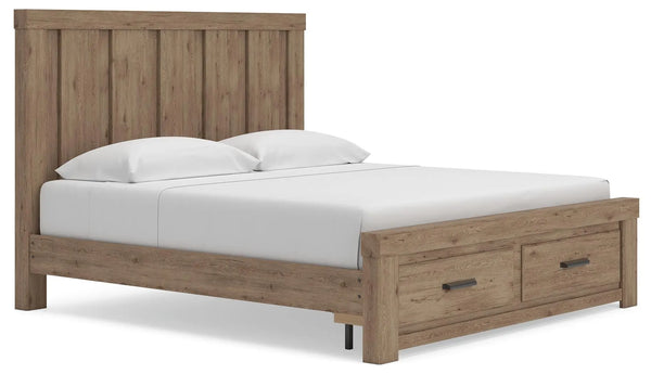 Garistyn King Panel Storage Bed