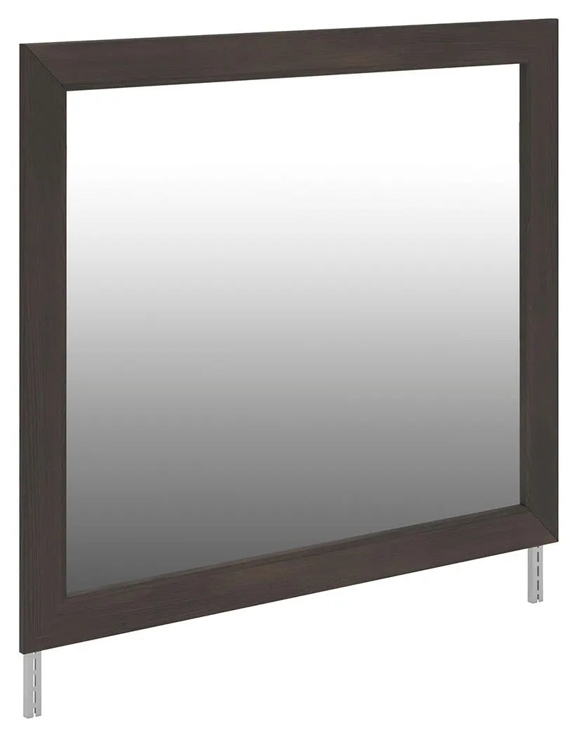 Jadiston Bedroom Mirror - Dark Brown