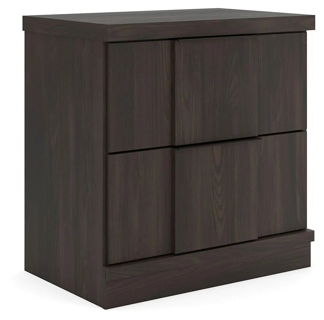 Jadiston Nightstand - Dark Brown