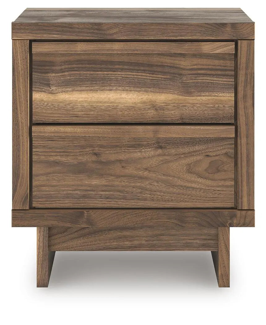 Zadilyn Nightstand - Brown