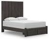 Cama Queen Parlayon con almacenamiento y paneles