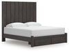 Cama Parlayon King con almacenamiento y paneles