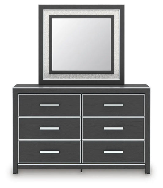 Birmonton Dresser and Mirror