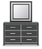 Birmonton Dresser and Mirror